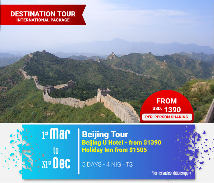 Beijing Tour Global Destinations Tours & Travel