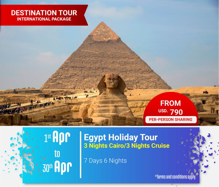 Egypt Holiday Tour 7 Days - 6 Nights Package